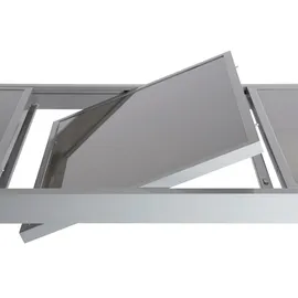 Neckermann Amalfi Ausziehtisch 240 x 100 cm hellgrau