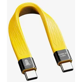 cobra tether USB-C auf USB-C 0,14 m Gelb