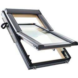 Roto Schwingfenster Designo R66E H200 Acoustic Verglasung Holz Dachfenster, 94x140 cm (9/14)