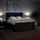 vidaXL Boxspringbett mit Matratze Schwarz 180x200 cm Stoff