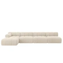 altdecor Ecksofa modulares Sofa Razon-L3 - 380x160x70 cm Beige Cord