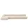 altdecor Ecksofa modulares Sofa Razon-L3 - 380x160x70 cm Beige Cord