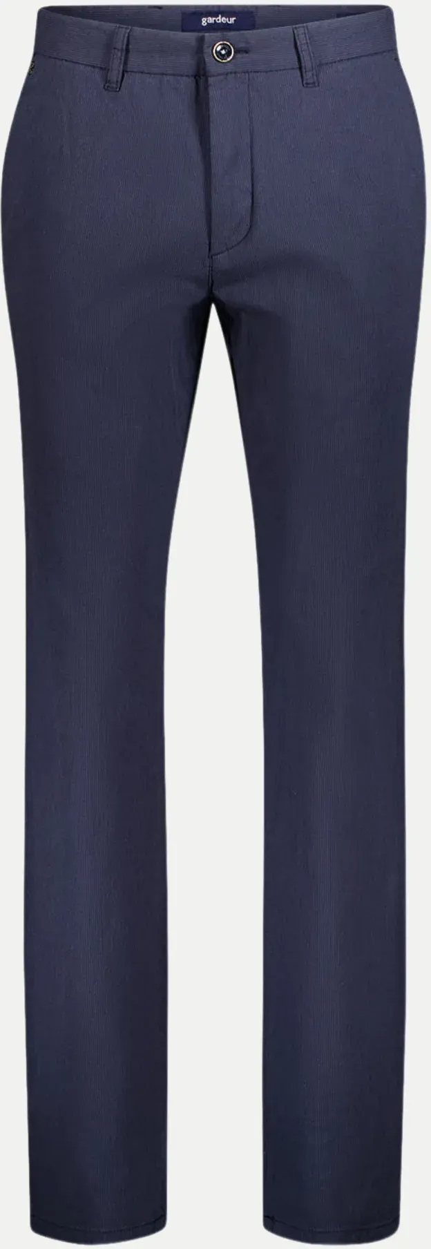 Modern-Fit Hose Flatfront Blau 36/30