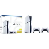 Sony PlayStation 5 Slim Disc Edition + 2. DualSense Wireless-Controller