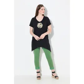 Ulla Popken Shirt in schwarz | Gr.: 54-56