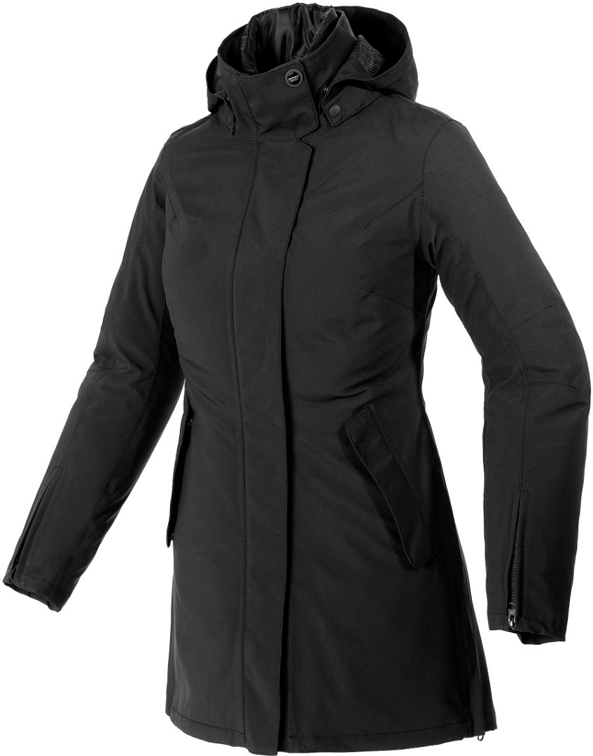 Spidi H2Out Sigma Dames motorfiets textiel jas, zwart, 2XL Voorvrouw