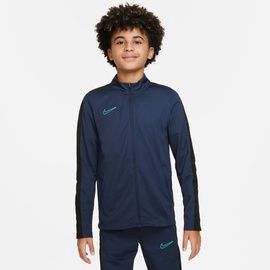 Nike Dri-FIT Academy23 Fußball Trainingsanzug Kinder 410 - midnight navy/black/hyper turq XL (158-170 cm)
