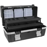 Allit McPlus ProAlu C18 Werkzeugkoffer unbestückt schwarz-blau 47,5x25,5x21,5 cm