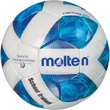 Molten School TraineR Fußball F4A-ST weiß/blau/silber 4