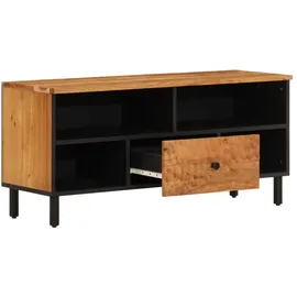 vidaXL TV-Schrank 100x33x46 cm Massivholz Akazie