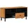 vidaXL TV-Schrank 100x33x46 cm Massivholz Akazie