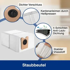 zmleve Für Den Eufy Omni C20 Saugroboter: Hauptbürste, Hepa-filter, Reinigungstuch Staubbeutel.
