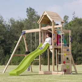 Axi Spielturm Moos Hellgrün/Naturbelassen