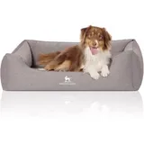 Knuffelwuff Hundebett Leano 120 x 85 cm grau