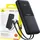 Baseus Powerbank 10000mAh 22.5W Mit Display, Usb-c-kabel, Iphone Lightning-anschluss – Schwarz