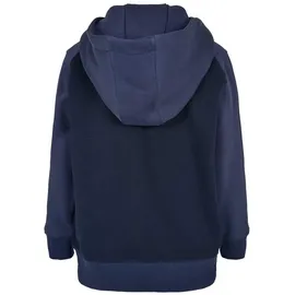 URBAN CLASSICS 2-tone Fake Raglan Kapuzenpullover Mid Night Navy / Dark blue 110-116 cm