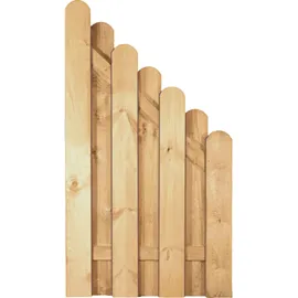 Tetzner & Jentzsch Sichtschutz 90 x 160 cm Grün/Holz