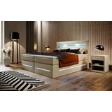 luxusbetten24 Sevilla 180 x 200 cm Beige