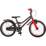 TPFSports Blaster Kinderfahrrad - Jungen 16 Zoll - Rücktritt + Handbremse - Schwarz