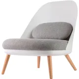 Paperflow Sessel Cocoon Polyester 1 x 1 x 1 cm Weiß mit Kissen