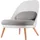 Paperflow Sessel Cocoon Polyester 1 x 1 x 1 cm Weiß mit Kissen