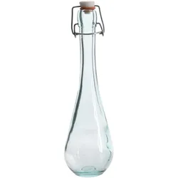 Glasflasche mit Bügelverschluss - Vorratsflasche - Recyclingglas - 325ml