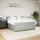 vidaXL Boxspringbett 180 x 200 cm Hellgrau