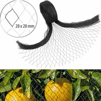 Vogelschutznetz für Obstbäume, 10 x 2 Meter, 28 x 28 mm Maschenweite