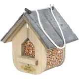 CJ Wildlife 304000419 Wildvogel Erdnuss-Futterhaus Jupiter aus FSC-Holz mit Schieferdach