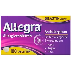 Allegra - schnell bei Heuschnupfen & ganzjährigen Allergien