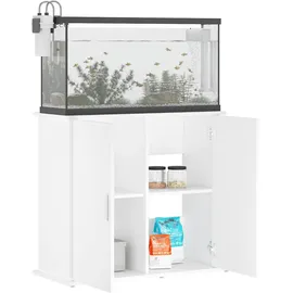 vidaXL Aquarienunterschrank 81 x 36 x 73 cm weiß