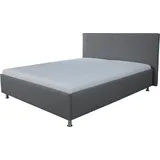 Alina Polsterbett Steven, wahlweise mit Matratze und Lattenrost, in diversen Ausführungen grau 178 cm x 210 cm x 106 cm
