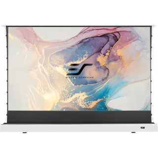 Elite Screens Floor-Up Motor Leinwand, Beamer Leinwand, Electric Projection Screen, KESTREL TAB-TENSION 3 CINEGREY 4D-Elite Screens, Beamer Leinwand, Projektionsleinwand, Heimkino CineGrey 4D (ALR) / Schwarz / 122" (16:9 /270x152 cm)