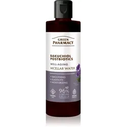 Green Pharmacy Bakuchiol & Postbiotics Micellar Water Mizellenwasser gegen das Altern der Haut und zur Festigung der Haut 200 ml