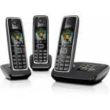 Gigaset C530A Trio Schnurlostelefon mit 3 Mobilteilen (1,8 Zoll)TFT-Farbdisplay