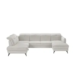 medium Wohnlandschaft inklusive diverser Funktionen Milan ¦ creme