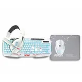 Nasa ANDROMEDA4IN1-W Weiß Bunt Qwerty Spanisch