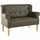Home Affaire Küchensofa HOME AFFAIRE "Moro", grün, B:142cm H:99cm T:73cm, Microfaser in Antiklederoptik (100% Polyester), Sofas, in verschiedenen Stoffen und Farben
