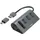 Hama 5 Ports, 3x USB-A, SD, microSD, mit USB-C-Adapter