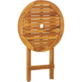 vidaXL Bistro-Set 3-tlg. braun klappbar