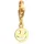 Nenalina Charm Smiling Anhänger gold 925