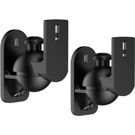 Techly Pair Speakers Wall Brackets Universal Adjustable, Paar (ICA-SP SS28)