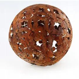 kapaga Gartenkugel 23 cm Rost