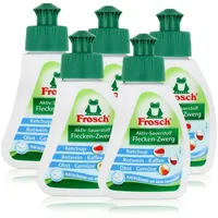 5x Frosch Aktiv-Sauerstoff Fleck-Entferner 75 ml - Flecklösend mit Aktiv-Sauers