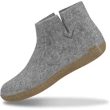 Glerups Hüttenschuhe Grau 37