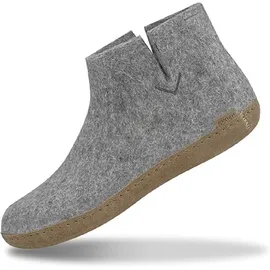 Glerups Hüttenschuhe Grau 37