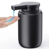 Seifenspender Automatisch Elektrischer mit Sensor Infrarot: Flüssigseifenspender Automatic Soap Dispenser Set IPX5 Wasserdicht USB-C Aufladung mit Sensor Infrarot Bewegungssensor für Küche & Bad