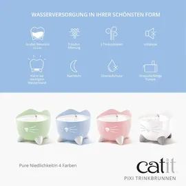 Catit Pixi Trinkbrunnen weiß,