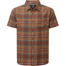 Sherpa Herren Rudra Kurzarmhemd, L - CAPPUCCINO