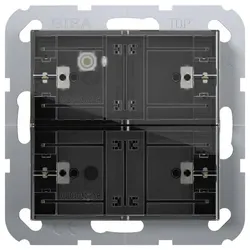 GIRA Tastsensor 504200 4 Komfort 2f KNX System 55